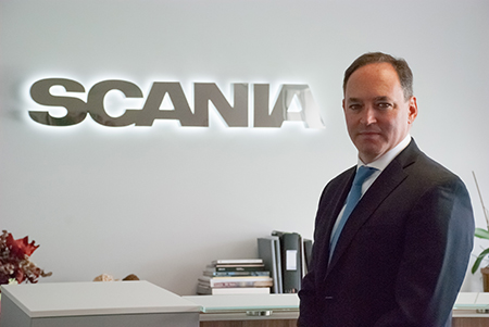 Sebastián Figueroa director general de Scania small