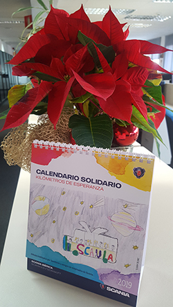 calendario solidario Scania ES 2