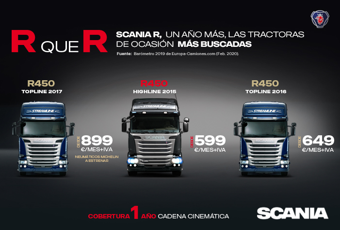 Campaña Scania R450 RqueR el camión más buscado