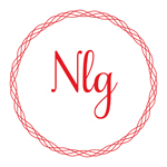 NLG logo white