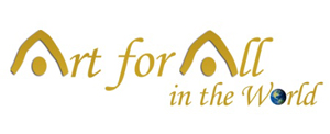 art for all in the world logo