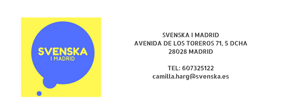 Banner Svenska i Madrid