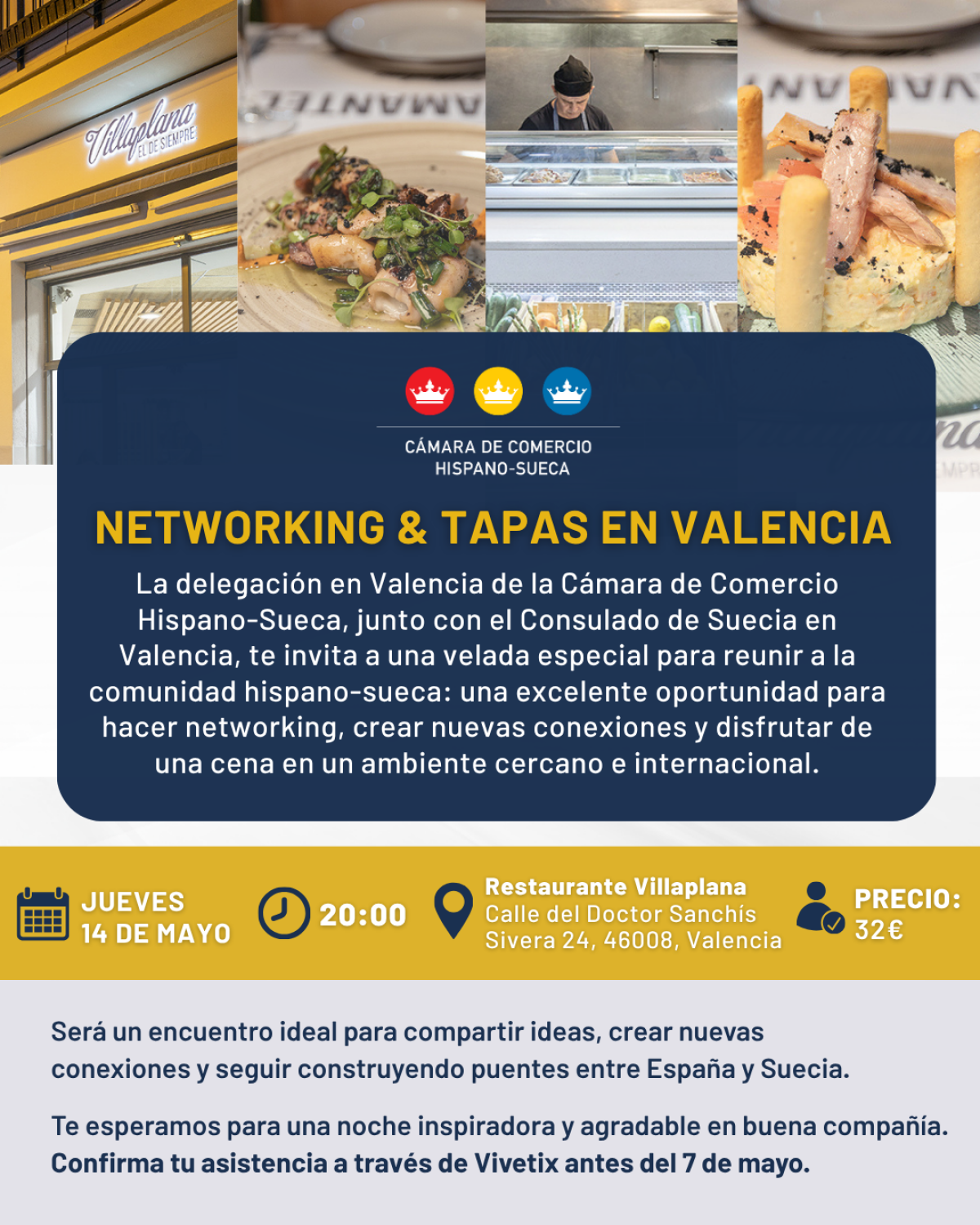 Networking & Tapas en Valencia