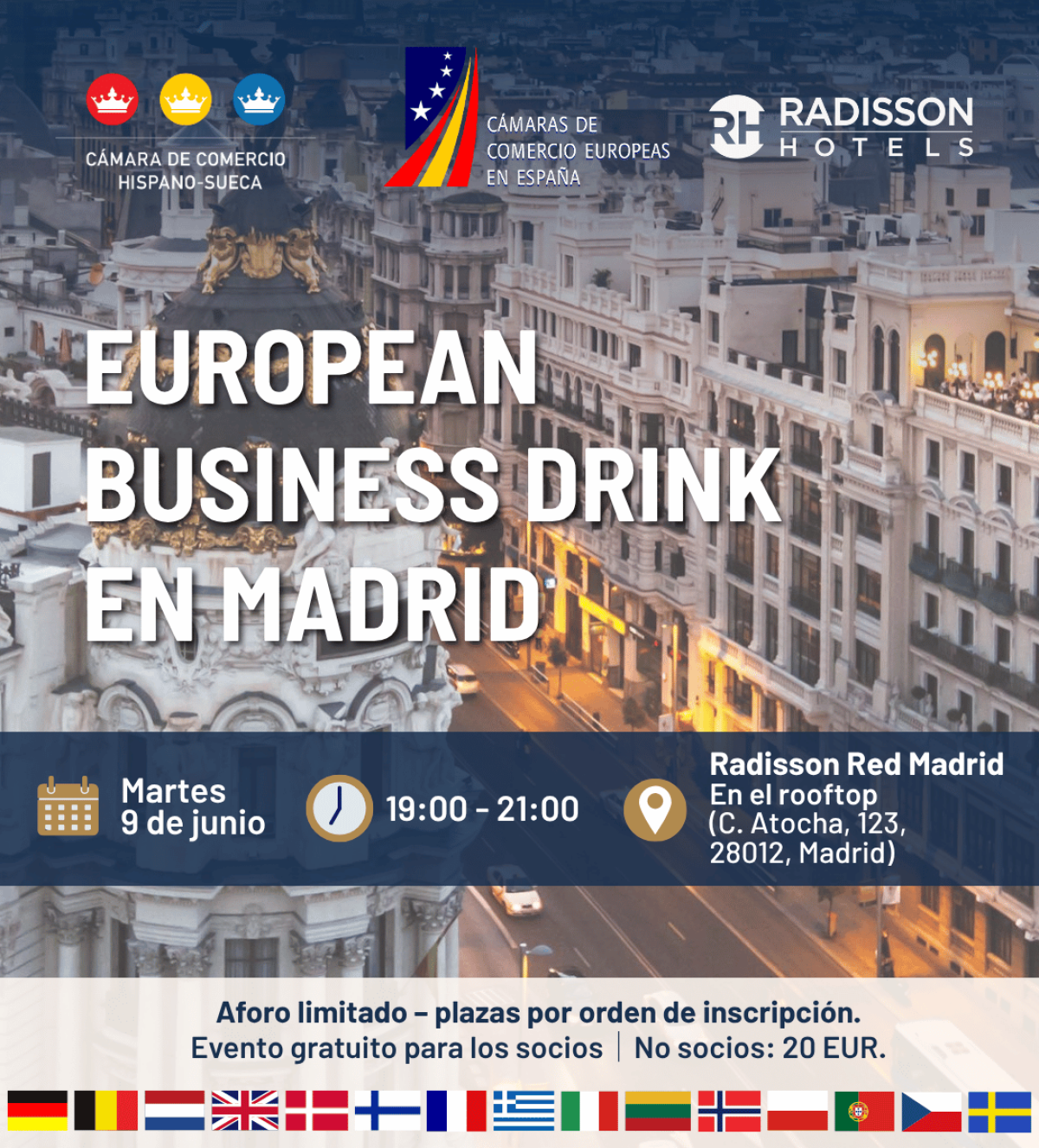 European Business Drink en Madrid