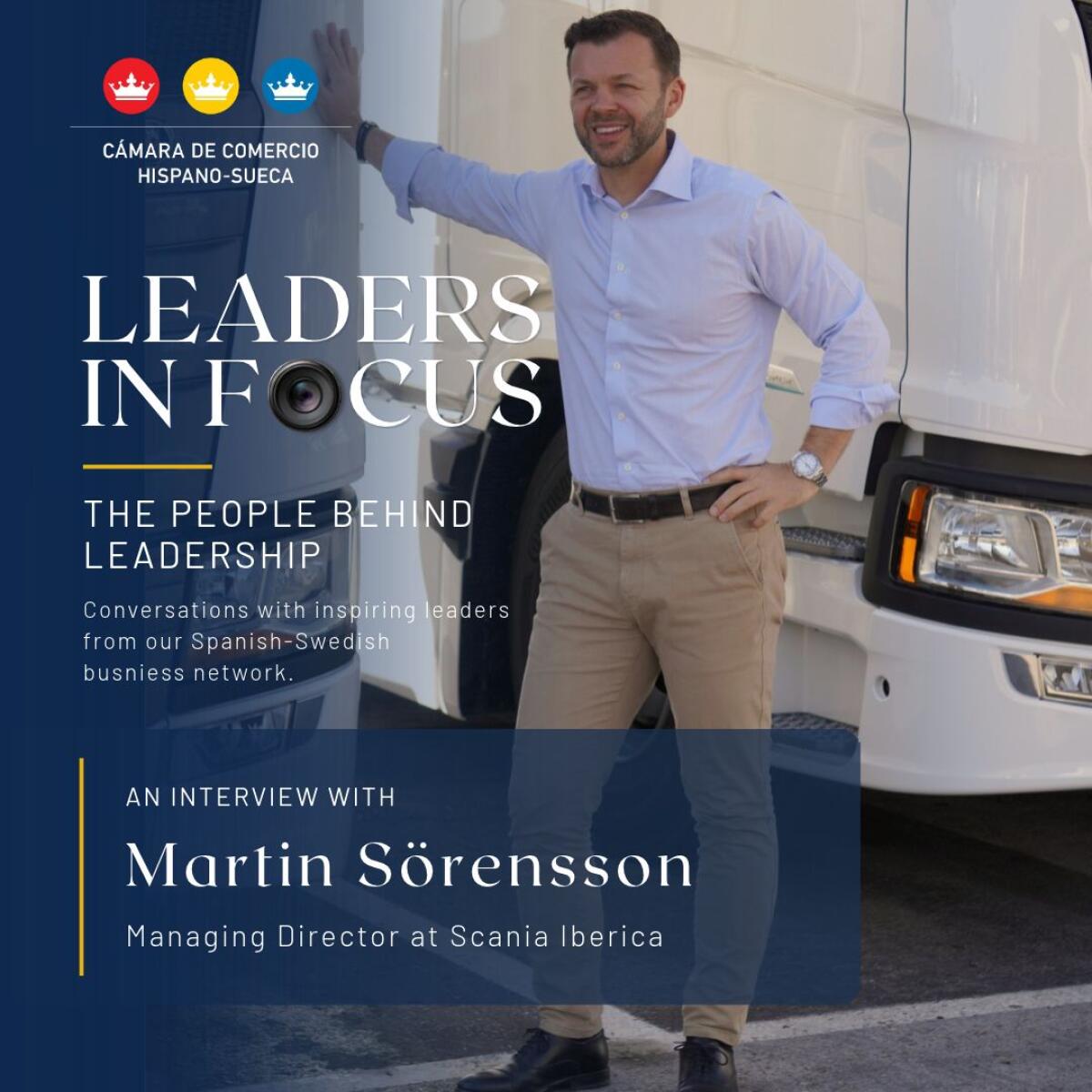 Martin S&ouml;rensson, Managing Director at Scania Iberica