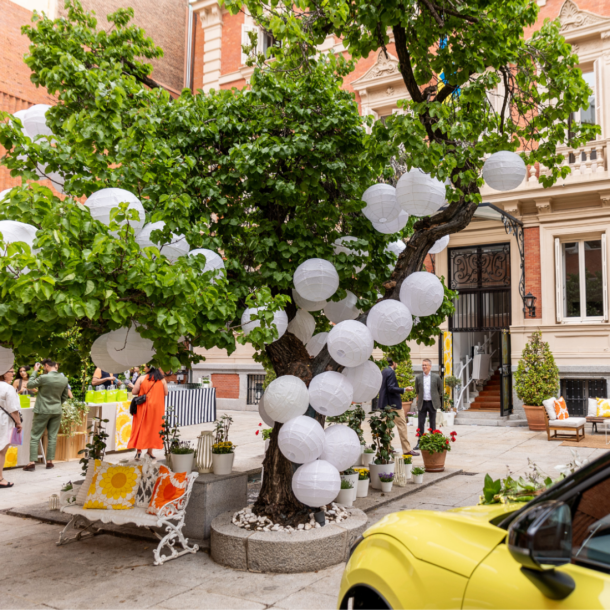 Celebración de Midsommar en Madrid