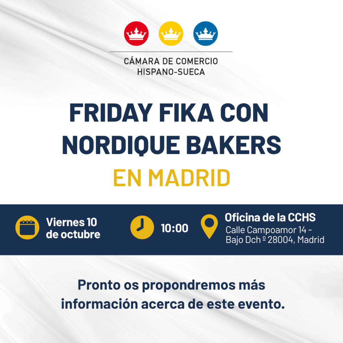 Friday Fika con Nordique Bakers