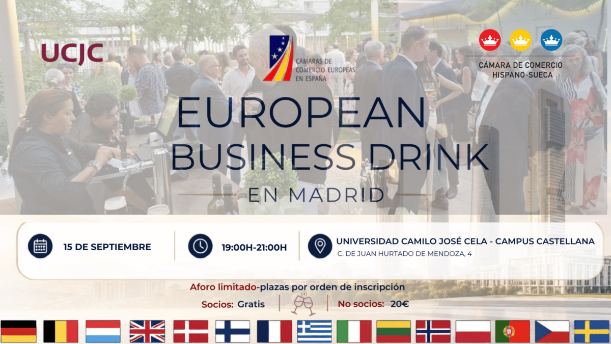 Invitaci&oacute;n: European Business Drink en Madrid