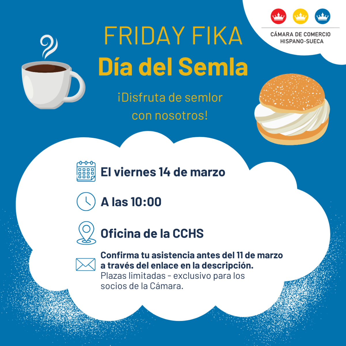 Inbjudan: Friday Fika - Semmeldagen