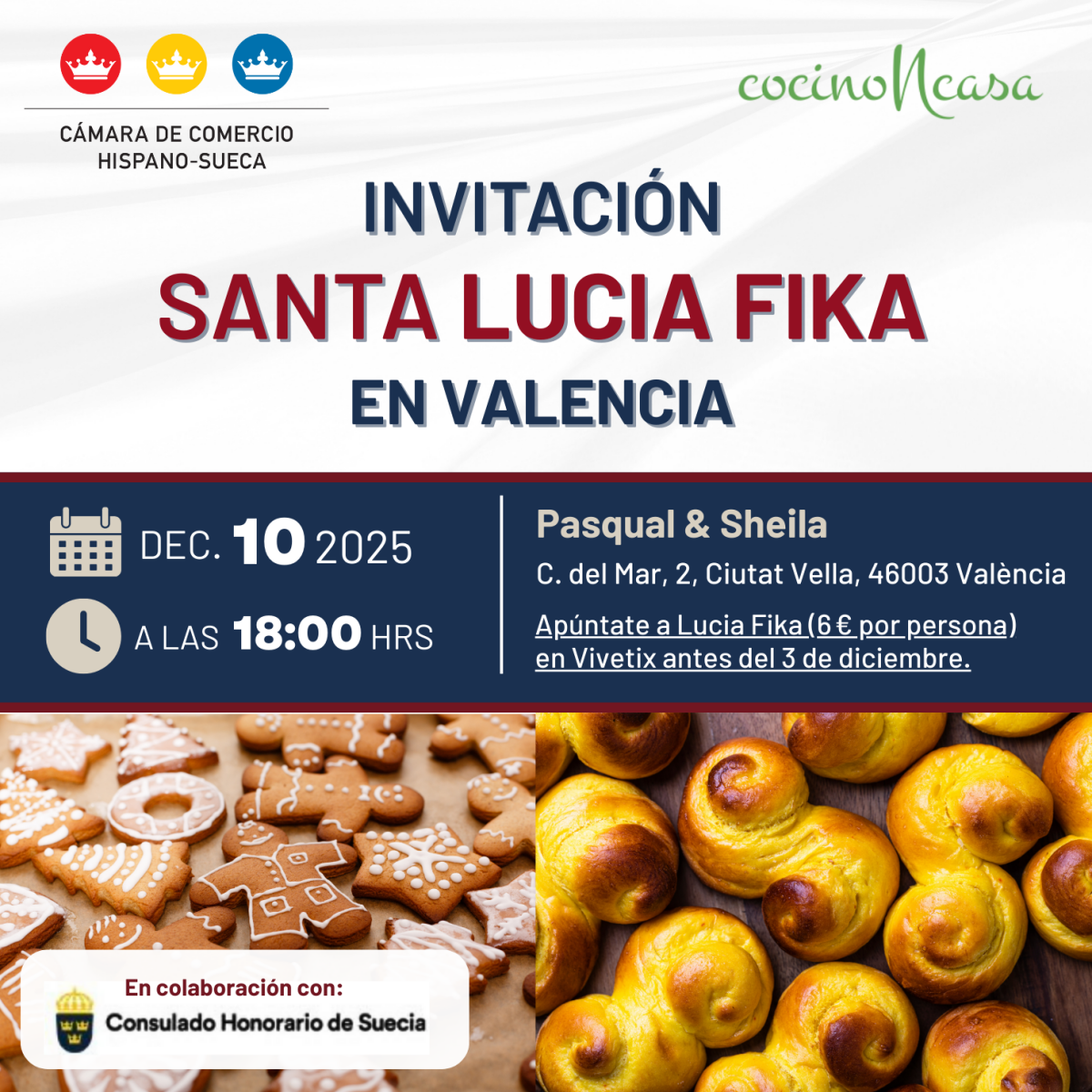 Santa Lucía Fika en Valencia