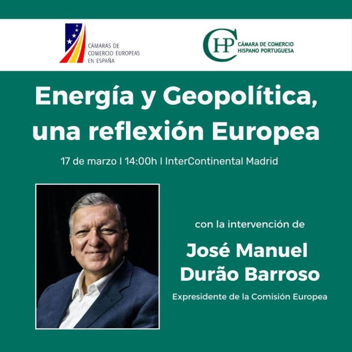 Almuerzo Europeo - Energ&iacute;a y Geopol&iacute;tica, una reflexi&oacute;n europea