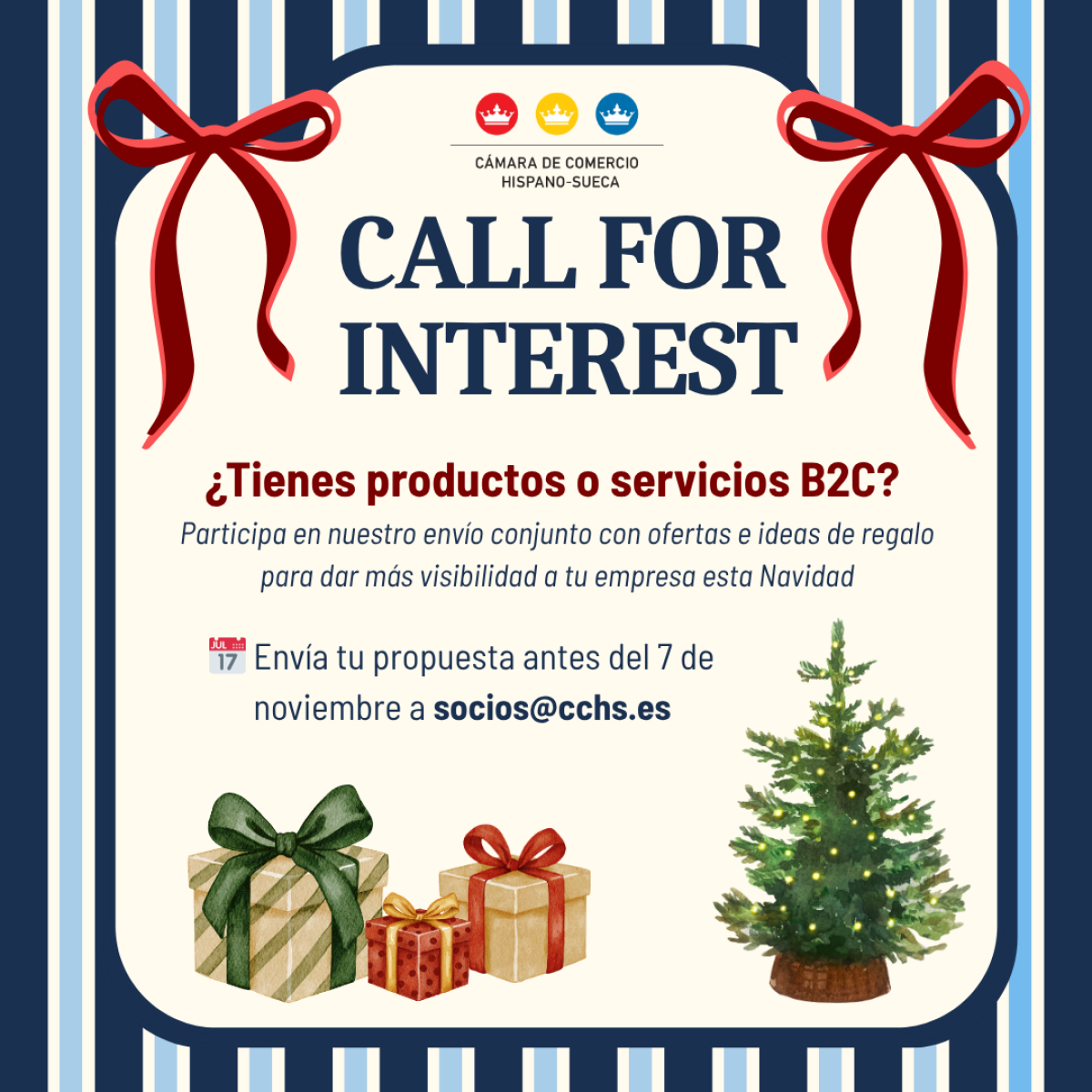 Especial de Navidad de la Cámara: ¡Participa con tu oferta navideña!