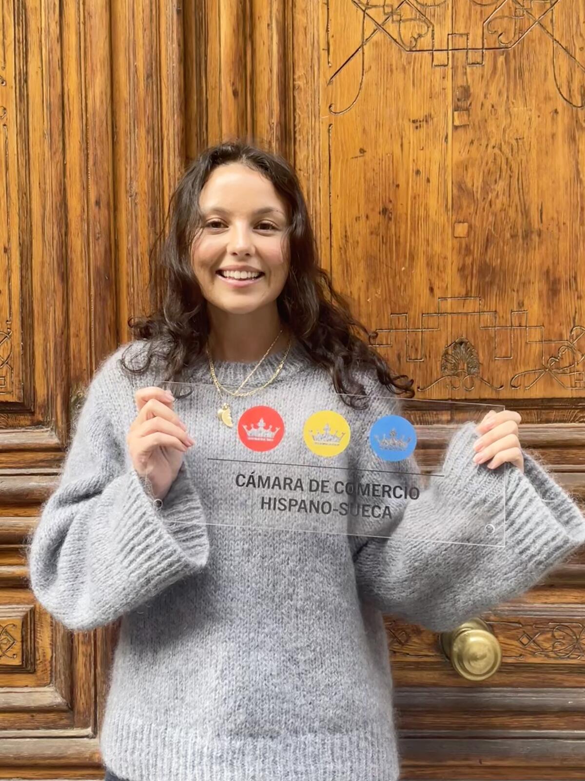 Conozcan a nuestra nueva becaria Nicole Larsson Gonzalez 