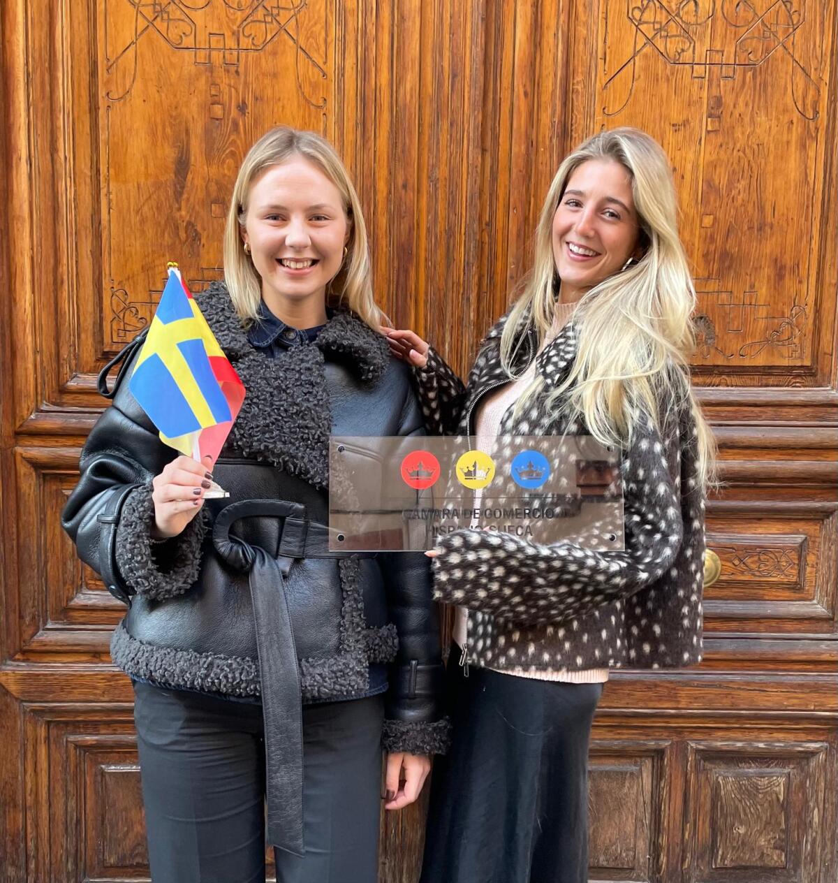  Conozcan a nuestros nuevos becarias Ebba Hellstadius y Evelina Lindskog 