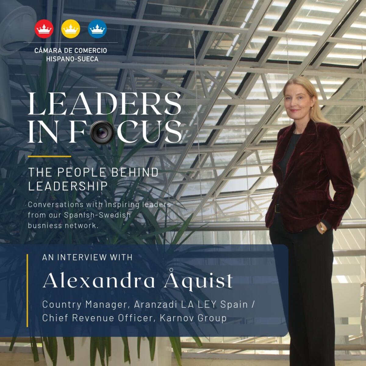Alexandra &Aring;quist, Country Manager, Aranzadi LA LEY Spain / Chief Revenue Officer, Karnov Group
