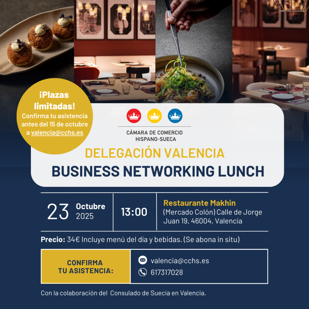 Business Networking Lunch i Valencia 