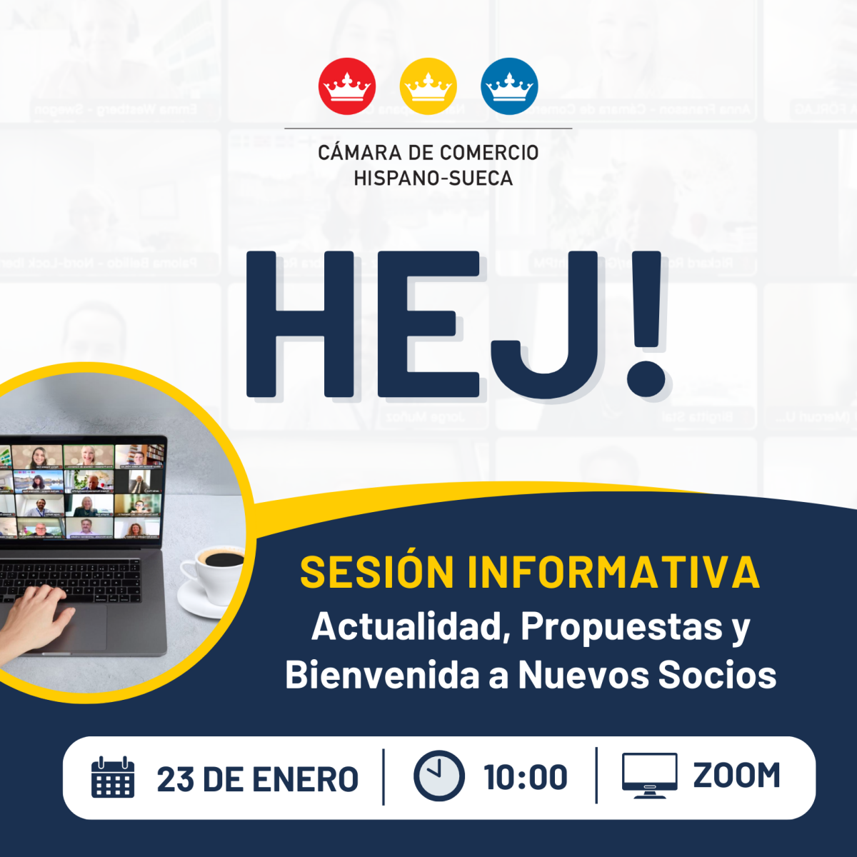 HEJ!: Sesi&oacute;n informativa: Actualidad, Propuestas y Bienvenida a Nuevos Socios