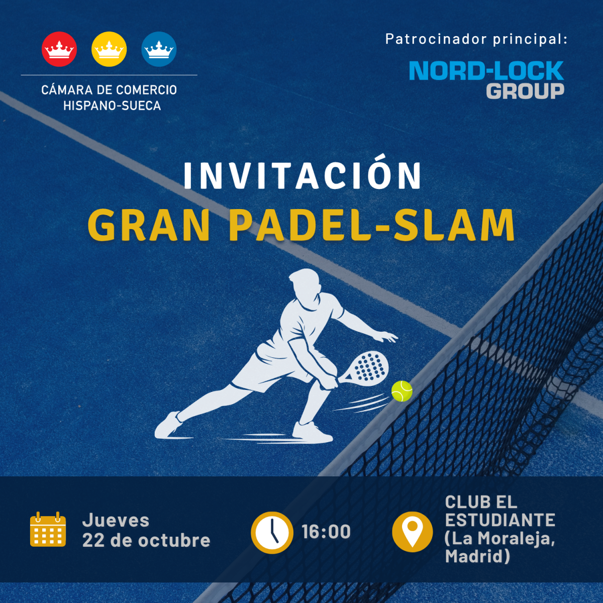 CCHS & Nord-lock Gran Padel Slam 2026 (Madrid)