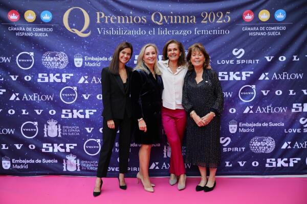 ¡Éxito rotundo en la ceremonia de los Premios Qvinna 2025!