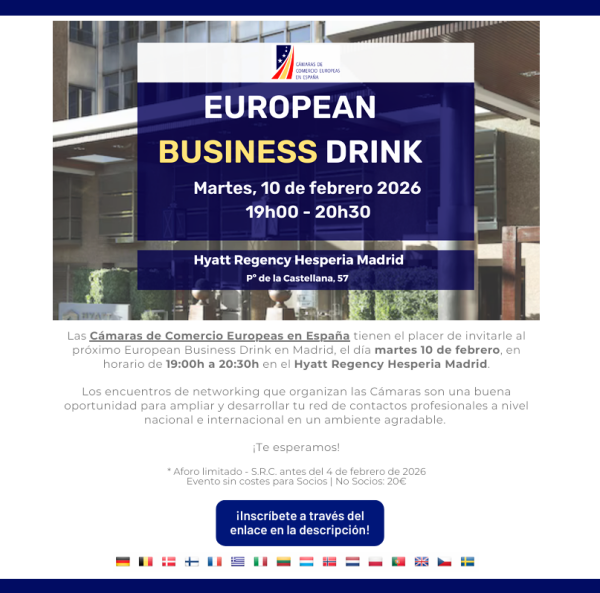 European Business Drink i Madrid