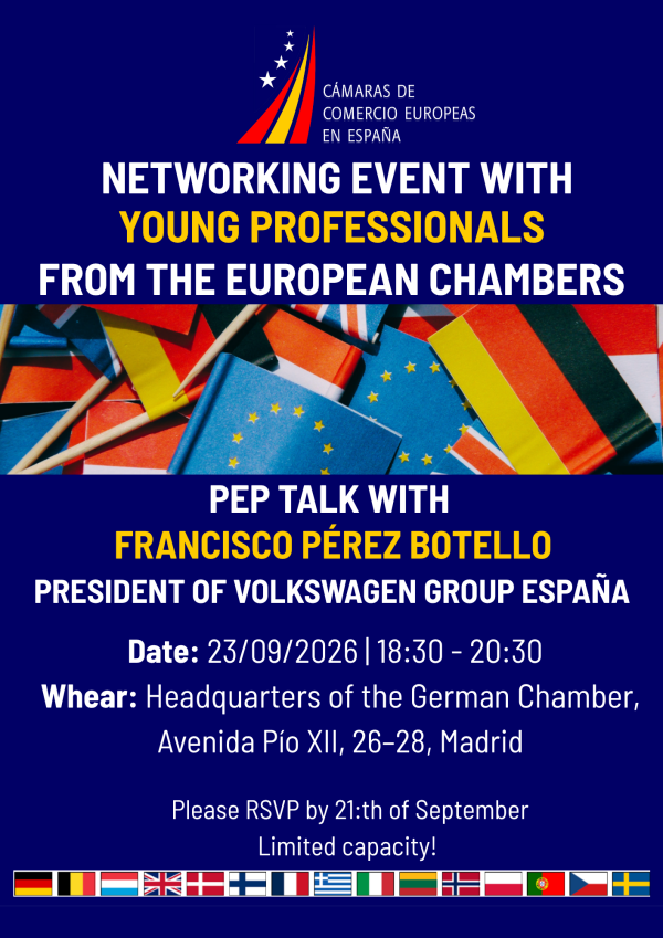 Networking Event in Madrid with Young Professionals from the European Chambers of Commerce 