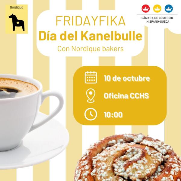 Friday Fika Edición Especial Kanelbulle con Nordique Bakers