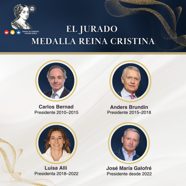  Conoce al jurado de la Medalla Reina Cristina