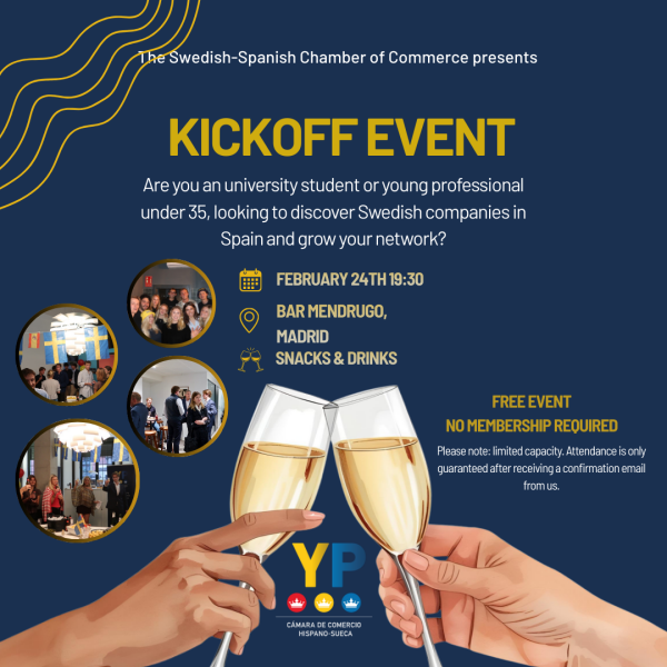 Welcome to the YP Spring Kick-off Event, February 24