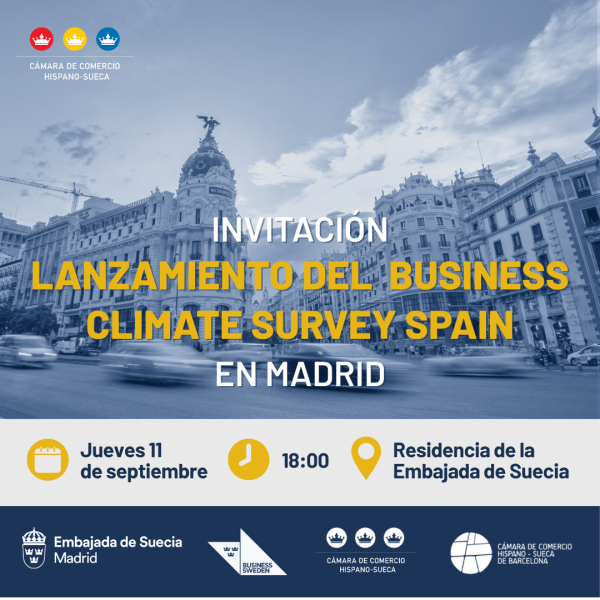 Lanzamiento de Business Climate Survey en Madrid