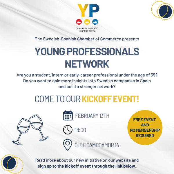 ¡GRAN EVENTO DE LANZAMIENTO: Young Professionals Network (YPN) - Madrid!