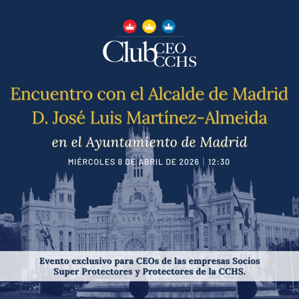CEO Club CCHS &ndash; M&ouml;te med Madrids borgm&auml;stare, Jos&eacute; Luis Mart&iacute;nez-Almeida