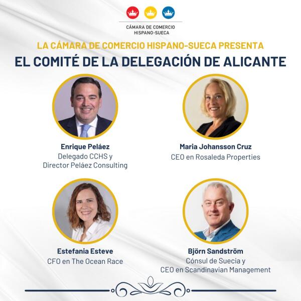 Presentación del nuevo comité de la delegación de la Cámara en Alicante 