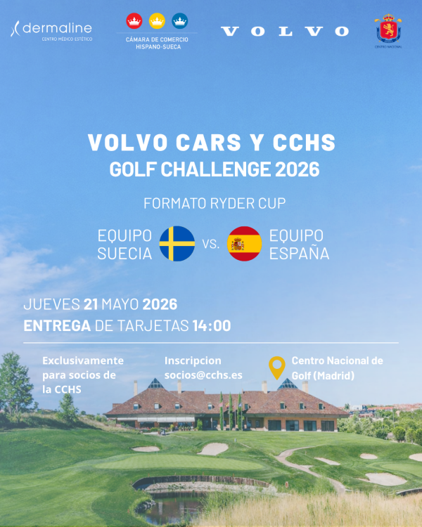 Volvo Cars och CCHS Golf Challenge 2026