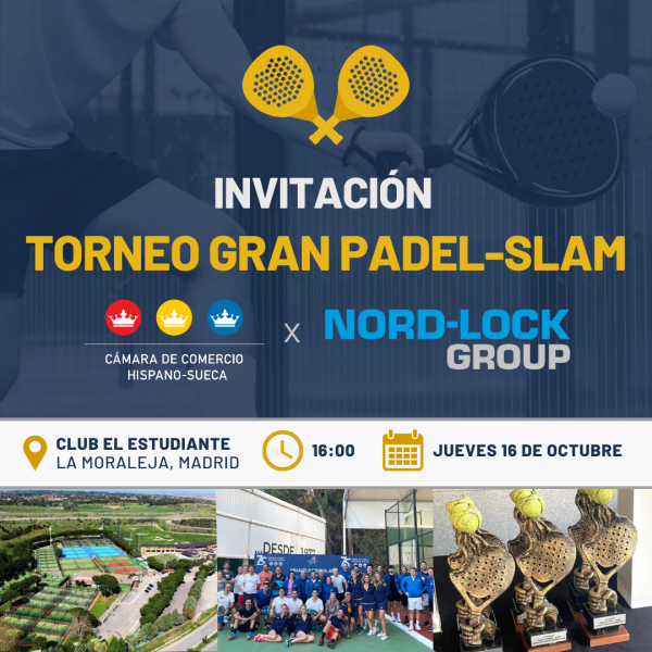 Gran Padel-Slam Turnering CCHS med Nord-Lock