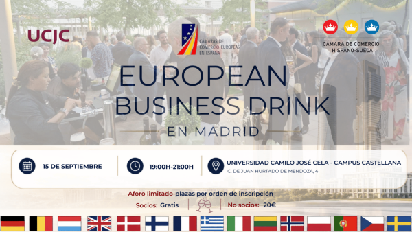 Invitaci&oacute;n: European Business Drink en Madrid