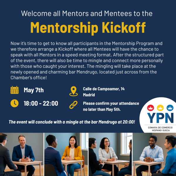 Invitation for Selected Mentors and Mentees: Mentorship Program Kickoff