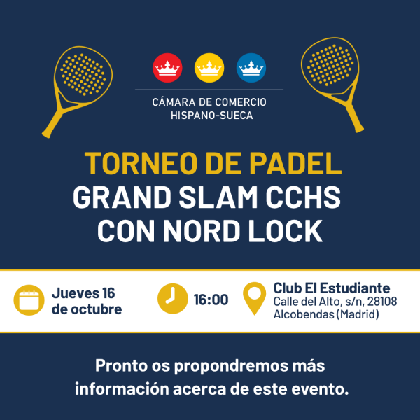 Torneo de Padel Grand Slam CCHS con Nord-Lock