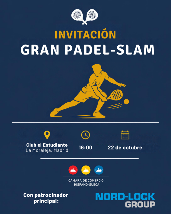 CCHS & Nord-lock Gran Padel Slam 2026 (Madrid)