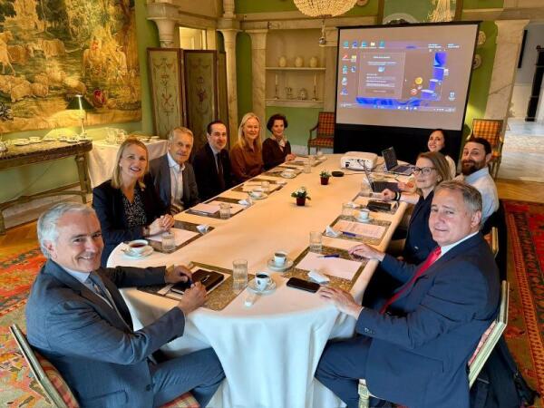 Reuni&oacute;n del Comit&eacute; Suecia de la CCHS en la Embajada de Espa&ntilde;a en Estocolmo