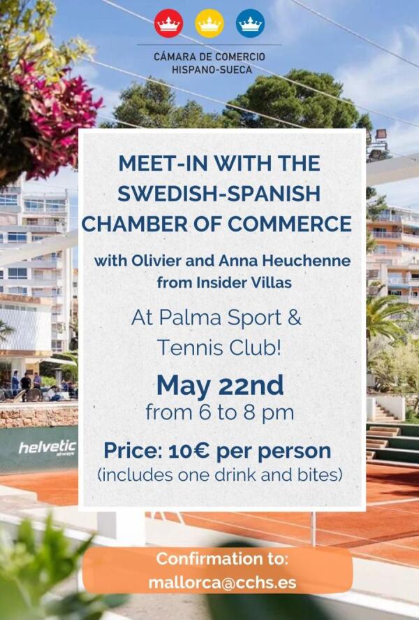  Invitación: Afterwork en la delegación de Mallorca