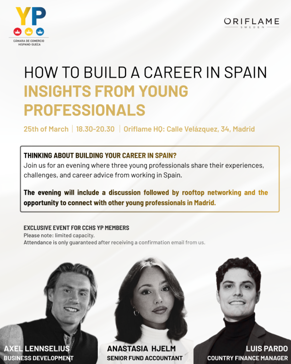 Career Story Night: How to Build a Career in Spain