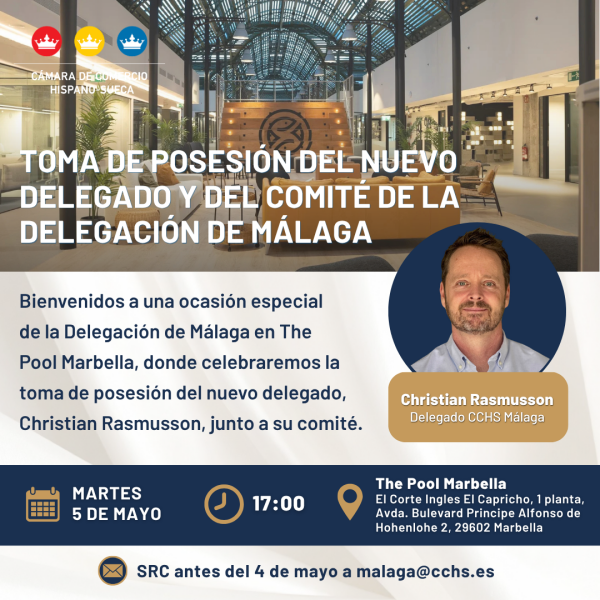 Toma de posesi&oacute;n del nuevo delegado y del comit&eacute; de la Delegaci&oacute;n de M&aacute;laga