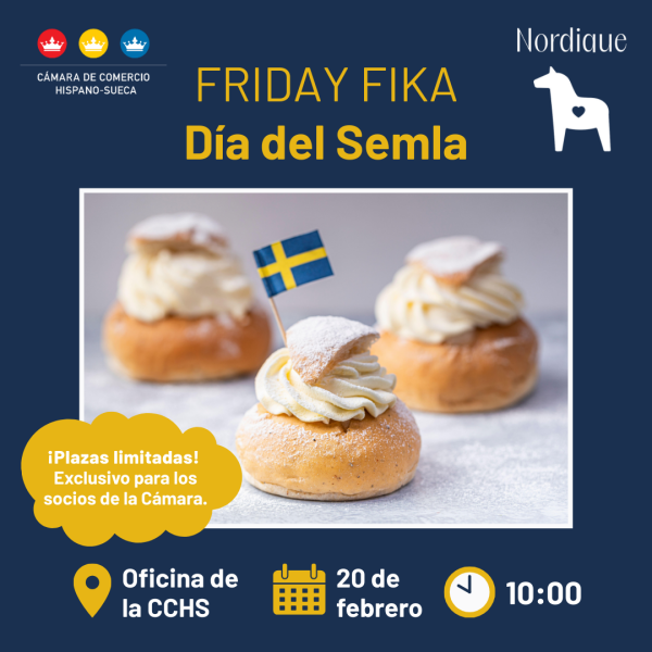 Invitaci&oacute;n: Friday Fika D&iacute;a del Semla en Madrid