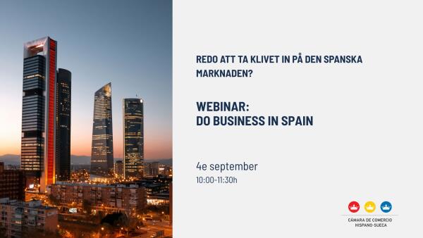 Webinar, Do Business in Spain