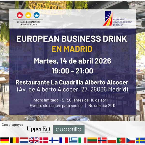  European Business Drink i Madrid&nbsp;