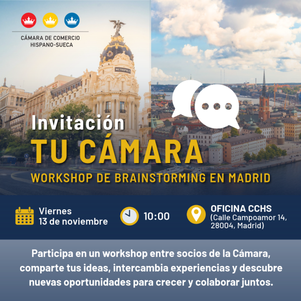 Tu C&aacute;mara - Workshop de brainstorming en Madrid