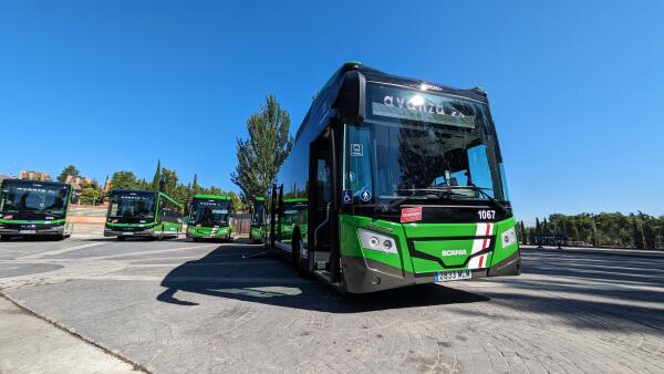  Scania levererar 42 hybridbussar till Avanza för regionaltransport i Madridregionen