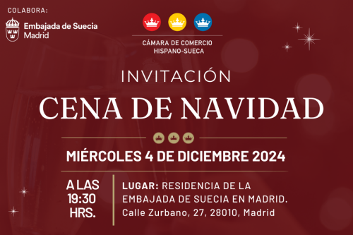 ¡Confirma tu asistencia a la cena de Navidad aquí!